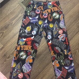 Boys NBA Team Logo Pajama Pants